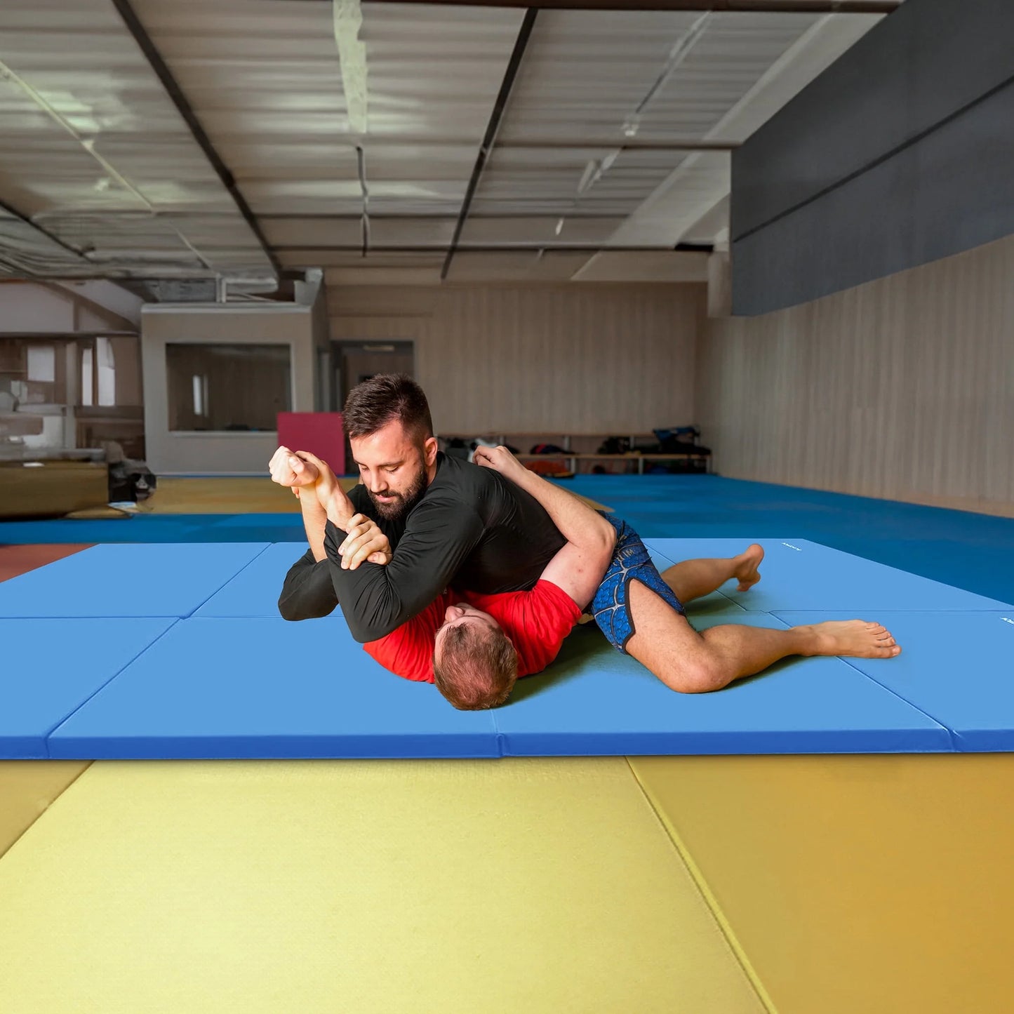 Fitness 4' X 10' X 2" All Purpose Gymnastic Folding Gym Exercise Aerobics Mat